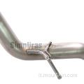 Kit di scarico Flusso libero in acciaio inossidabile Q50